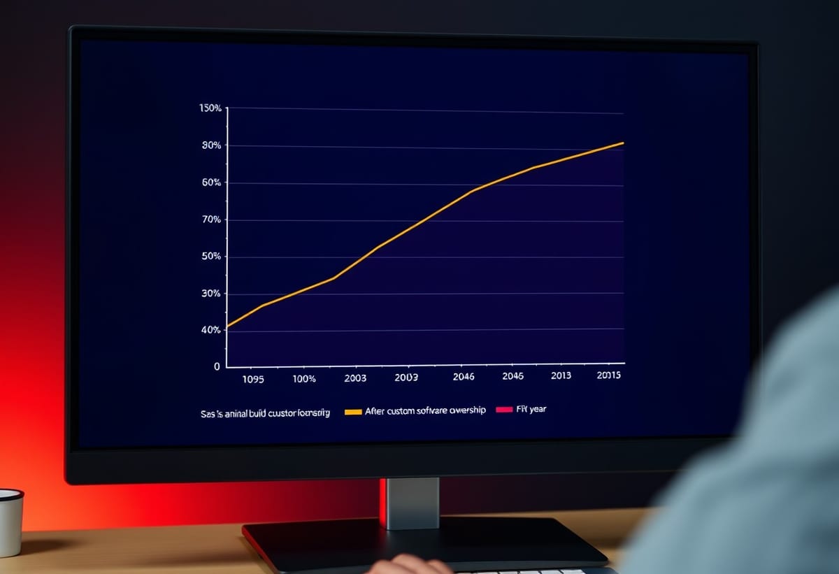 Custom Software vs SaaS: The True 5-Year Cost Comparison